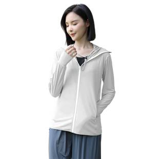 安尼欧防晒衣女款可拆卸大帽檐户外骑行防紫外线冰丝钓鱼防晒服男