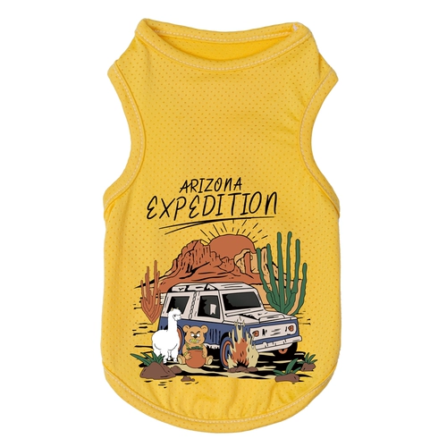 Лабрадор Золотое убийство Бейл Гигантская собака собака одежда лето тонкие сухие домашние животные Liang Liangyou Big Dog Vest Wide