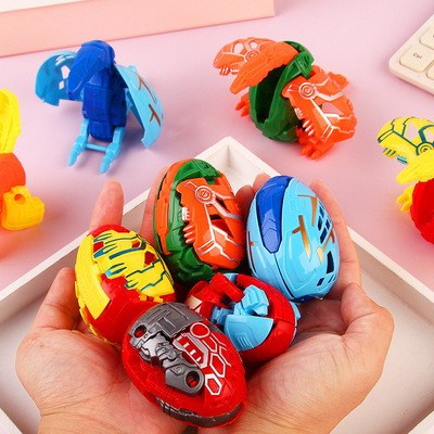 男孩玩具变形恐龙蛋玩具