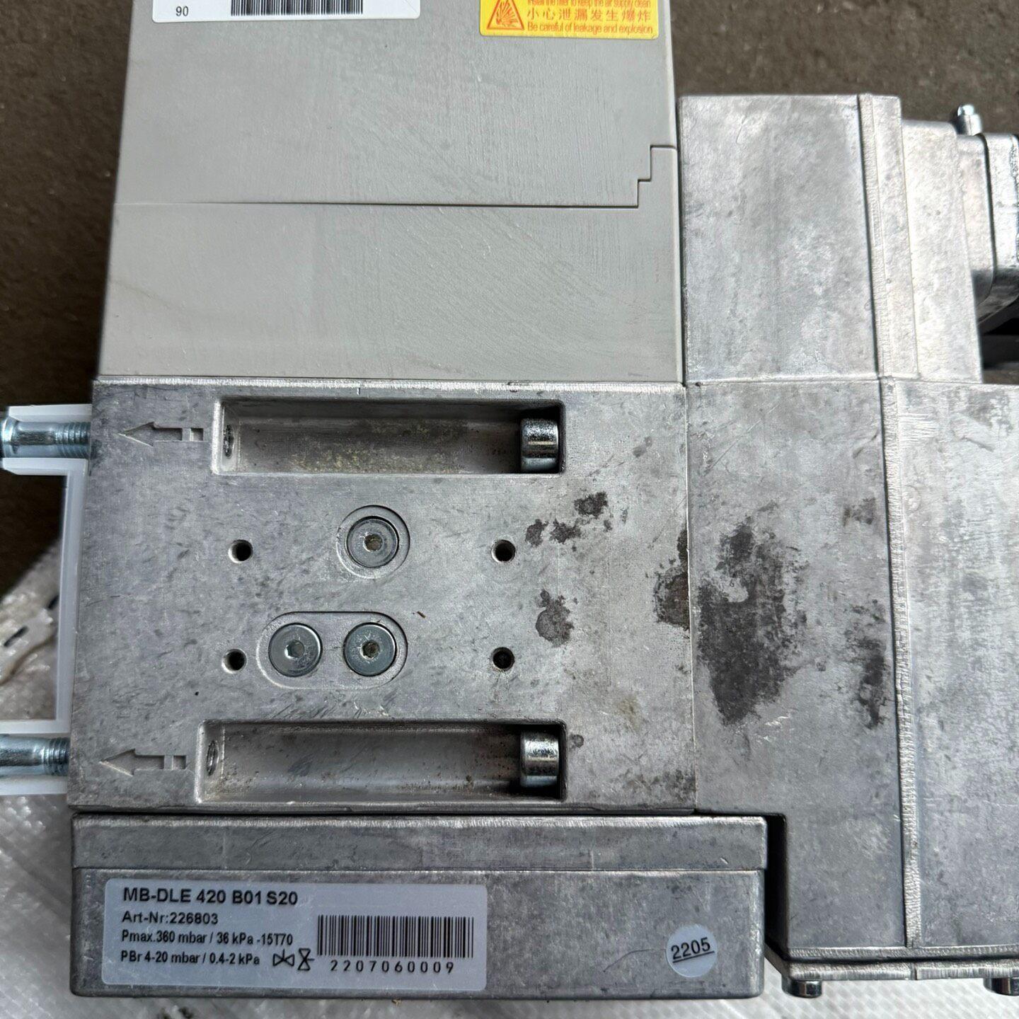 MB-DLE 420 B01 S20 DUNGS冬斯燃气阀组燃烧器配件议价维修