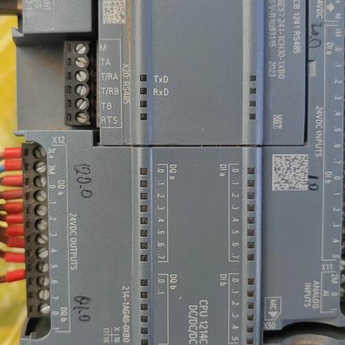 S7-1200 CPU1214C CB1241 RS485 工控控制器扩展模块议价维修