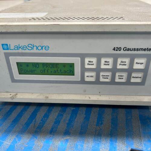 420 Lakeshore 高斯计 实验室磁场测量仪器议价维修