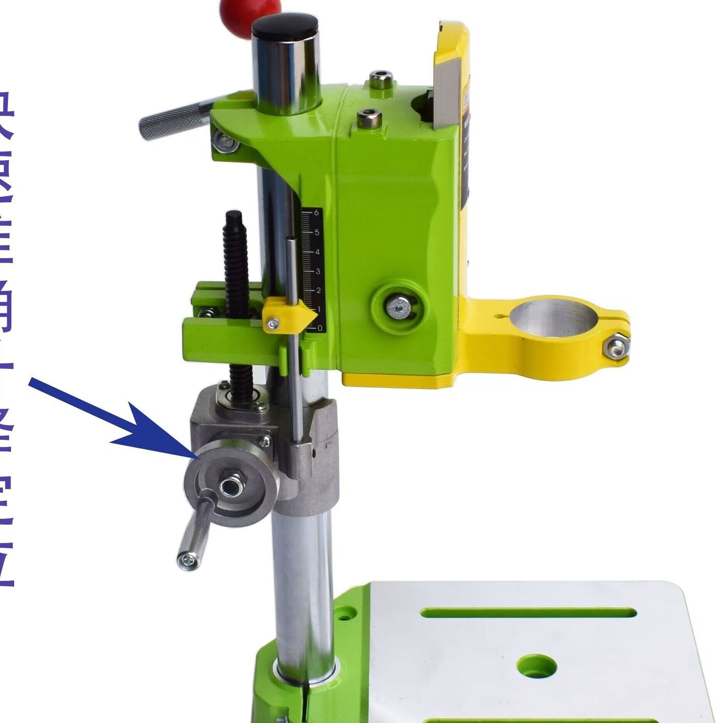 迷你强BG-6137电钻支架 电钻变台钻可旋转打斜孔快速升降装置铣床