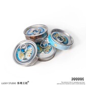 亲手开一颗珍珠吧 淡水小蚌壳体验 惊喜易拉罐小蚌壳盲盒罐装