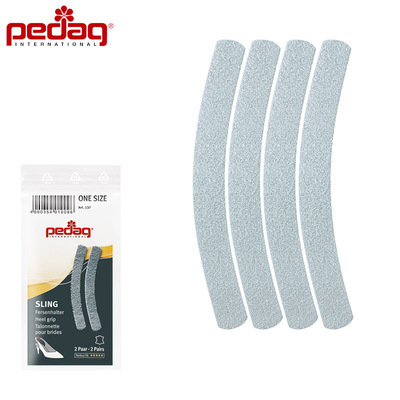 pedag高跟凉鞋防掉跟细带不跟脚神器隐形真皮薄款女防磨脚后跟贴