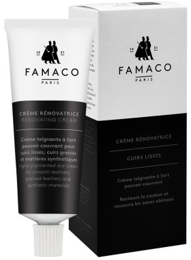法国FAMACO 支装皮革补色补伤膏 填补皮革皮鞋划痕刮痕