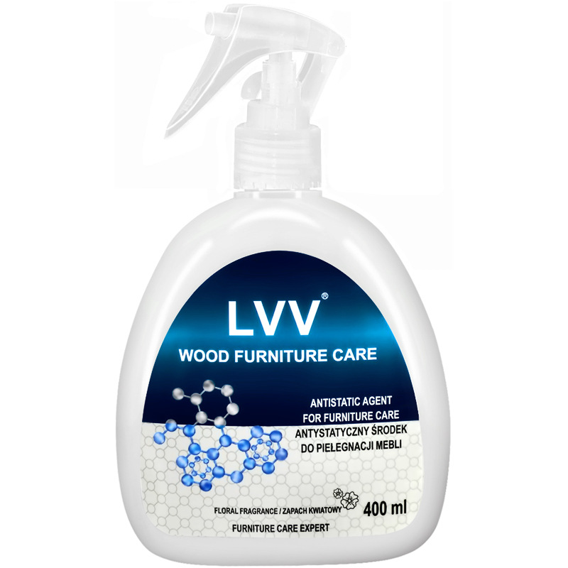 波兰lvv木器家具护理液WOOD复合木料木质家具护理清洗400ML