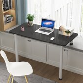 飘窗桌子高低腿阳台书桌电脑桌长短腿书桌家用学习桌小桌子可移动