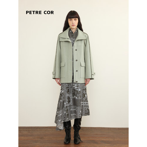PETRECOR独立设计师官方店26秋冬 立领贴袋工装夹克