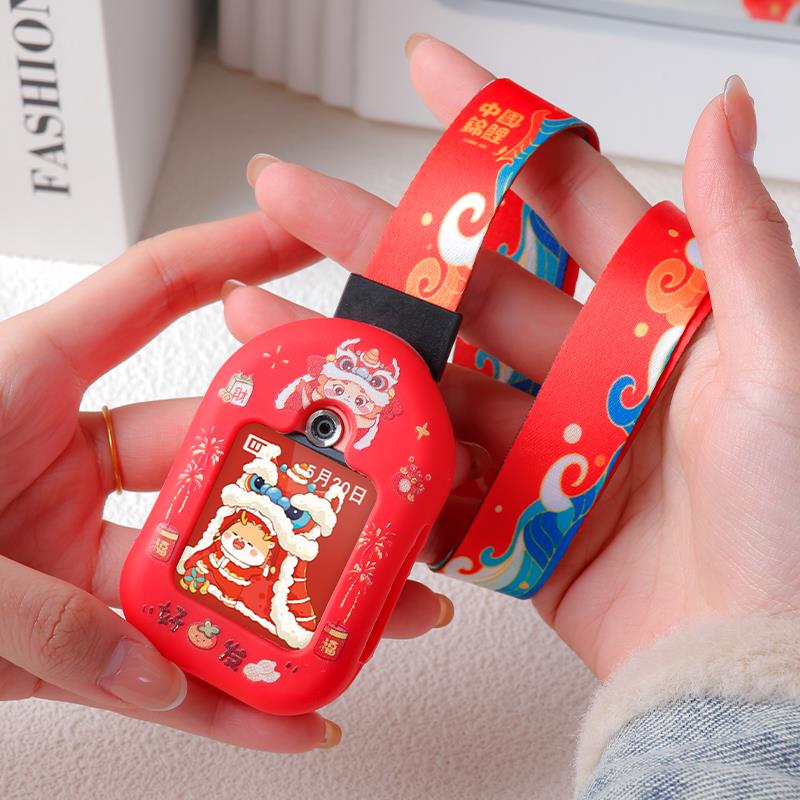 适用小天才电话手表z9/z8挂脖套Q2A挂套z7表带Q1A/D3表套Z6挂绳D2