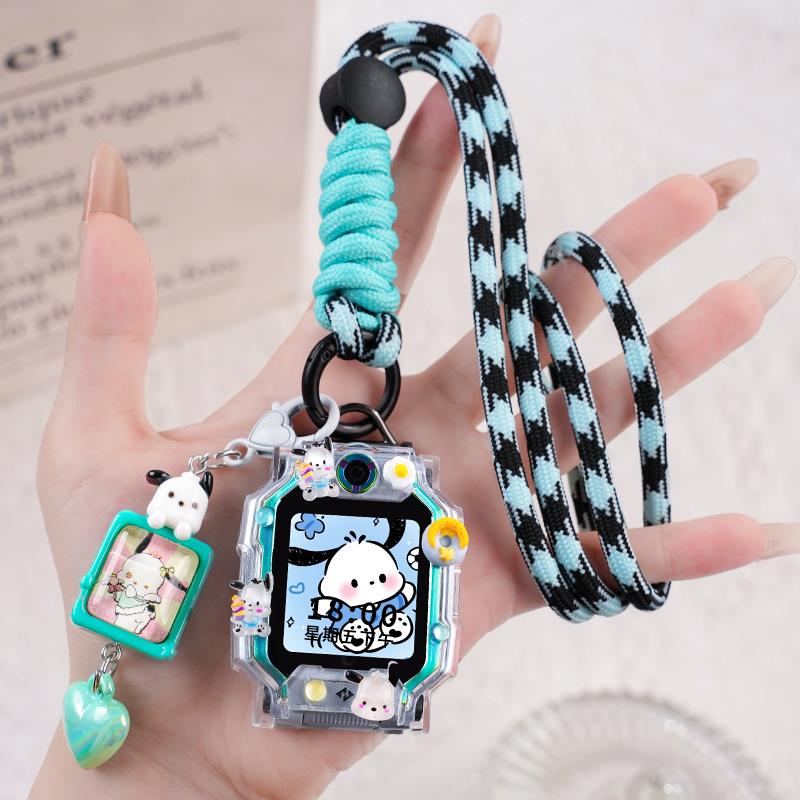 适用小天才Z11D5Q3U5N5儿童电话手表表带N3D2AU3挂脖子套保护壳套