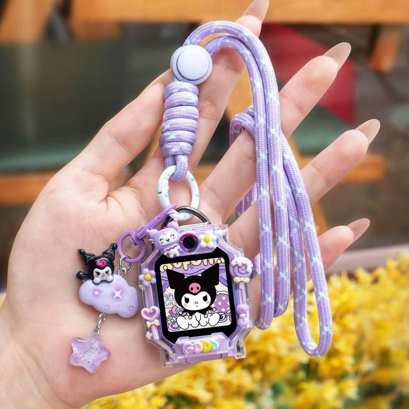 适用小天才电话手表D5/Q3/U5/N5挂绳卡通吊坠挂脖Z10Z9N3U3保护壳