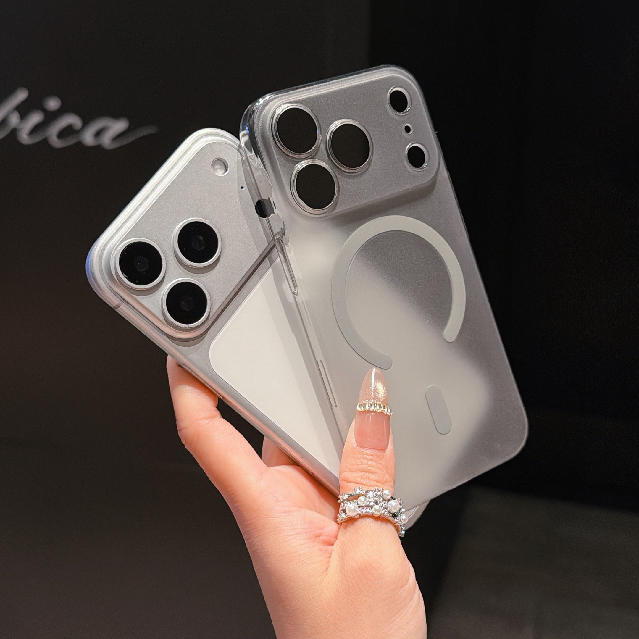 适用苹果17promax手机壳新新款iphone17冰雾磁吸air超薄磨砂硬壳16pro带Ai相机按键15男女款14全包防摔保护套