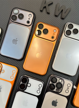 秒变17带镜头膜适用苹果15手机壳iPhone16ProMax手机套14Pro防摔超薄13por极简17Air高颜值12磨砂11硬壳潮男