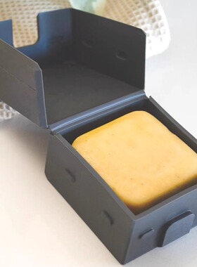 高端旅行肥皂盒软硅胶便携香皂盒带盖密封皂盒travel soap case