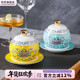 炖盅隔水炖家用一人份佛跳墙碗盅蒸盅珐琅彩餐具燕窝碗炖罐小汤盅