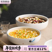 酸菜鱼水煮鱼大盆碗肉片毛血旺专用网红家用大号汤盆12英寸大汤碗