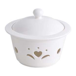 蜡烛加热碗酒店高端位上创意鲍鱼捞饭餐具小米辽参一位翅盅燕窝碗