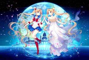 美少女战士姊妹同心木质成人1000片拼图益智卡通玩具新年礼物