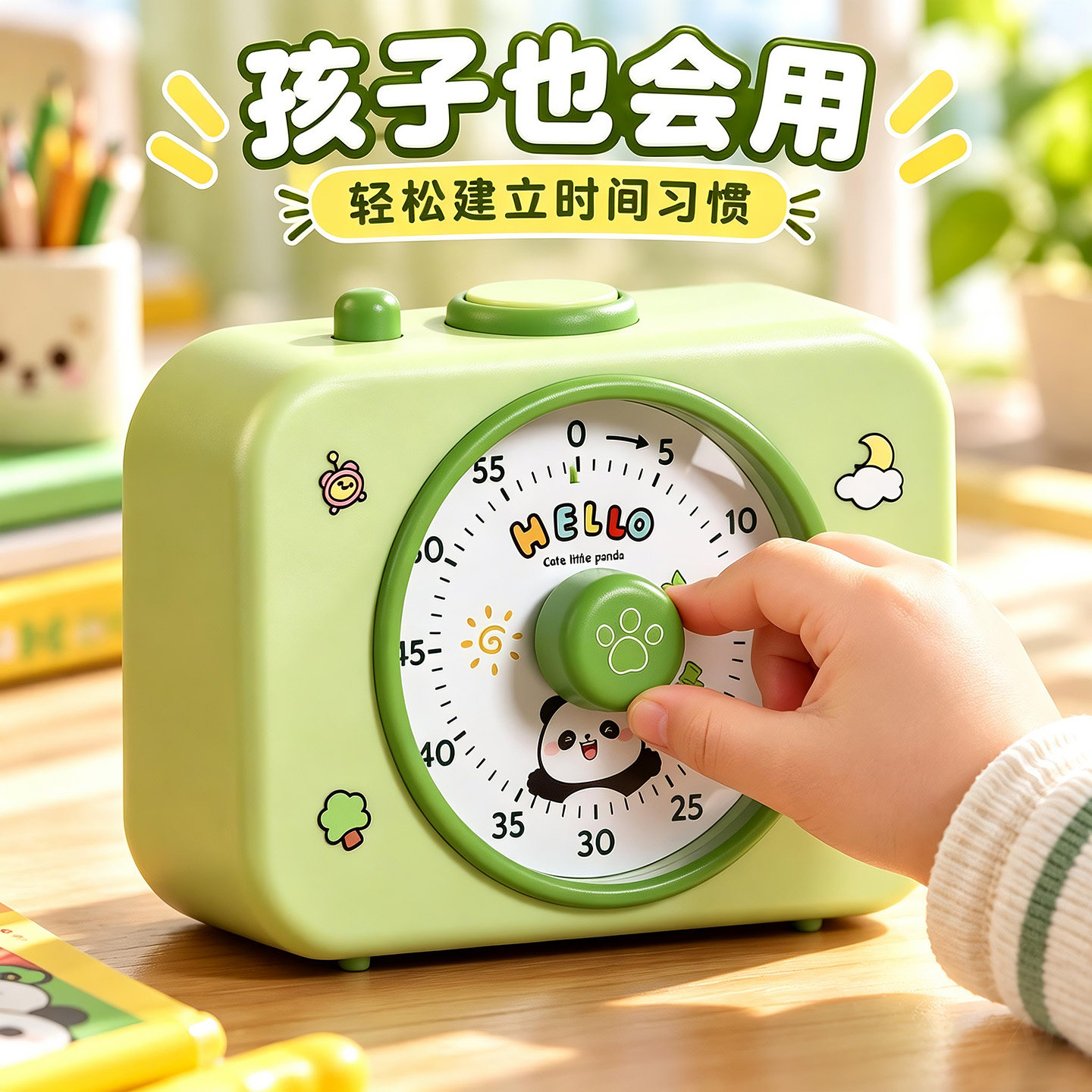 上手就会！儿童自律学习计时器