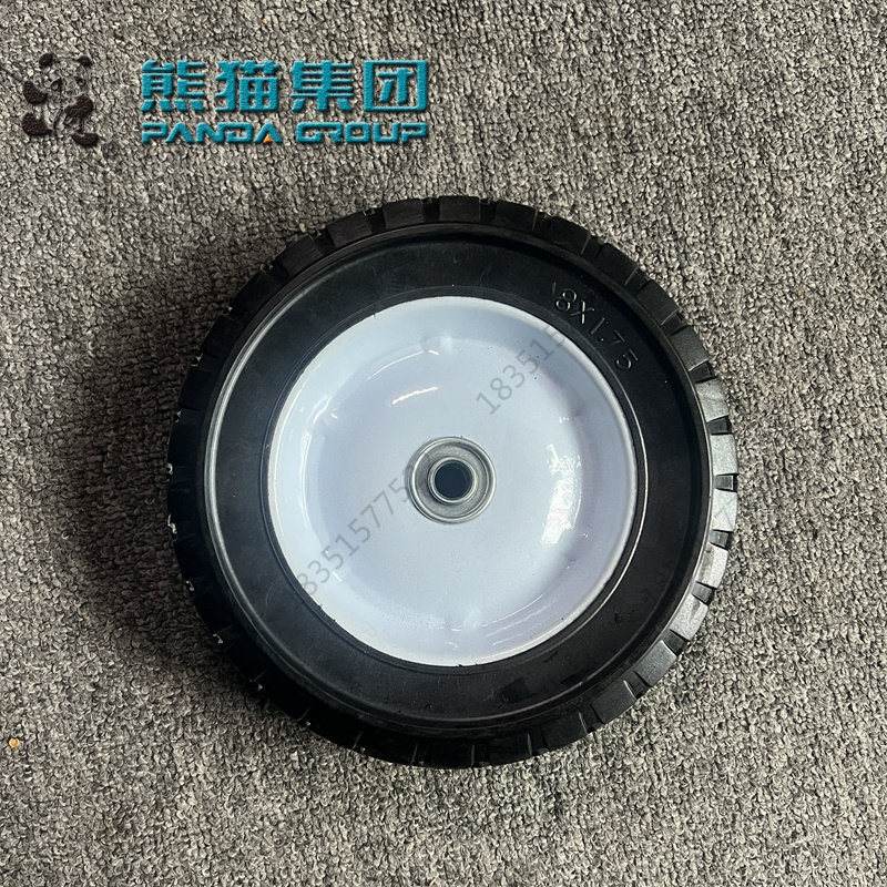 熊猫消毒洗车机725型车轮子推车架式轱辘轮清洗机轮原装维修配件
