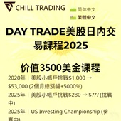 pro DayTrade2025美股日内交易课程ChillTrading yc猫哥 全部教程
