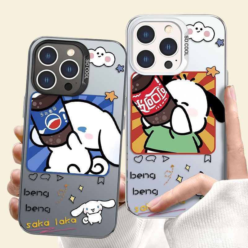 喝可乐三丽鸥创意可爱防摔保护套