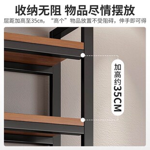货架置物架多层收纳架家用架子展示架超市仓库阳台W储物架化妆品