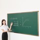 特价 单面v大型学校教室教学布置磁性大黑板1.2米x 定做120x400挂式