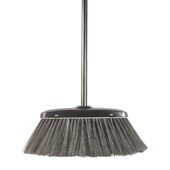 不锈钢钢丝扫把水k泥路面石子树叶机器油污玻璃铁屑清理加硬笤帚