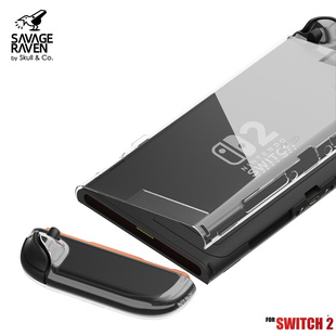 Skull Co.任天堂Switch2分体保护壳骷髅雾鸦可直插主机壳手柄壳