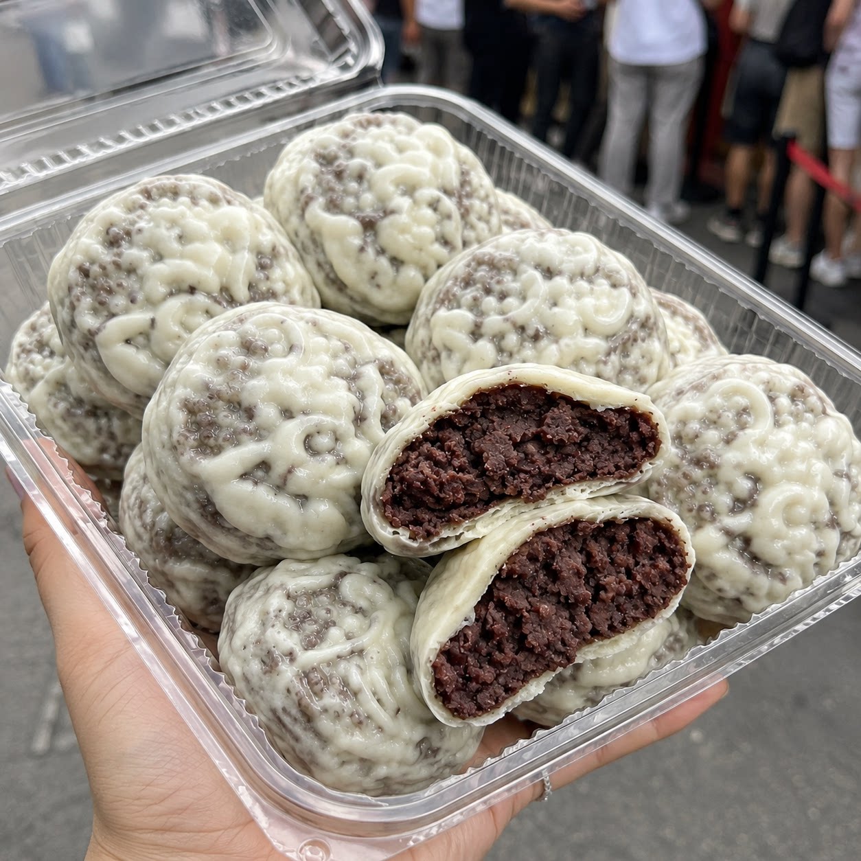 【快手早餐】薄皮豆沙包山东老式豆沙包半成品香甜儿童馒头主食