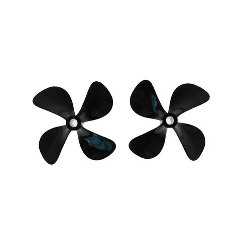 高强度四叶螺旋桨4mm孔径 船模50/55/60mm桨叶  PC正反桨 拖CE42