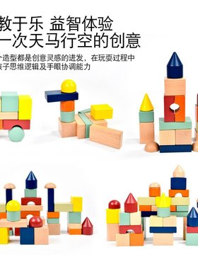 儿童益智搭建古堡积木全新升级大颗粒积木提升宝宝抓握能力CPCE01