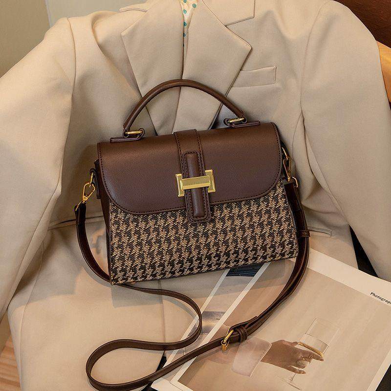 真皮手提包包女2025新款时尚百搭高颜值通勤单肩斜挎包女士小方包,箱包皮具/热销女包/男包,通用款女包,淘宝优惠券,粉丝福利购,淘宝优惠卷