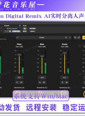 2026新版Acon Digital Remix专业人声伴奏乐器分离提取插件Pc/Mac