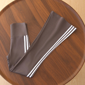 弹力显瘦瑜伽喇叭裤 拉夏贝尔高腰微喇叭紧身鲨鱼裤 女2026春秋新款