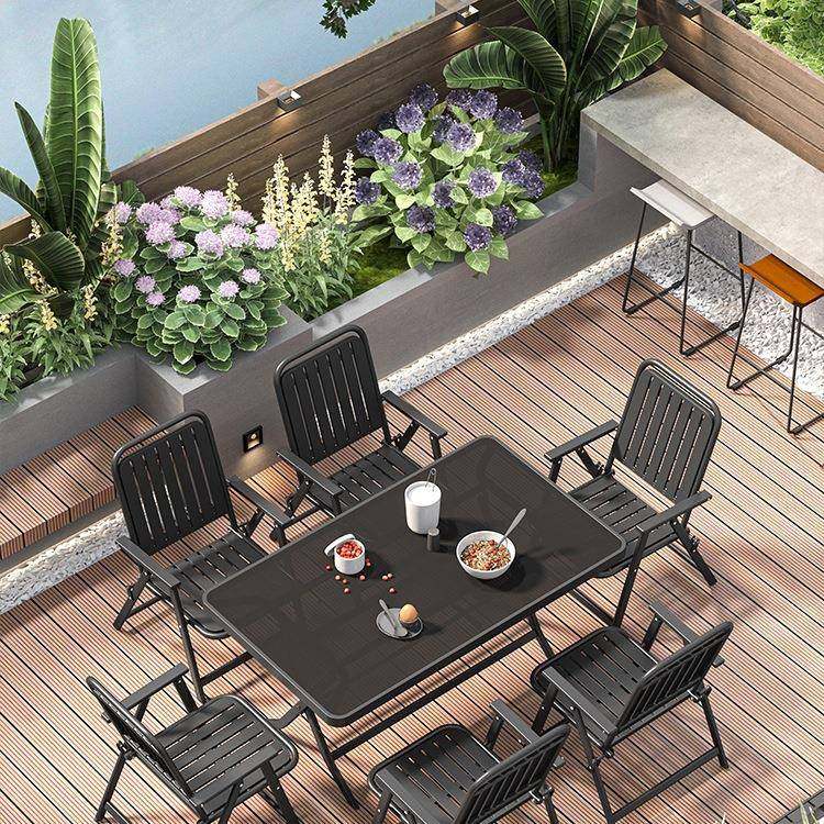 户外桌椅套装组合庭院防水防晒阳台茶桌室外摆摊玻璃桌便携折叠J&,农机/农具/农膜,其它农用工具,淘宝优惠券,粉丝福利购,淘宝优惠卷