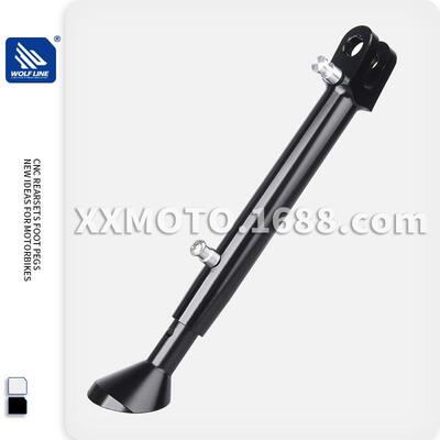 适用于KAWASAKIZX6R/9RZZR600改装小脚撑侧撑支撑停车小脚架