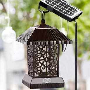 新爆家用器防水室外驱蚊神器捕虫庭院灭蚊灯户外驱蚊灯尚科花园品