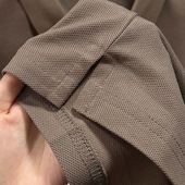 下摆开叉～高端刺绣短袖 polo衫 t恤男2025夏季 透气休闲带领大码