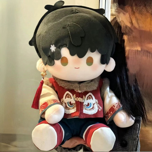 棉花娃娃40cm娃衣拜年服新年40厘米衣服可爱冬季过年古风一番赏