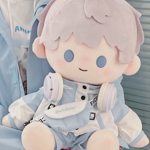 棉花娃娃40cm坐姿可爱娃衣套装