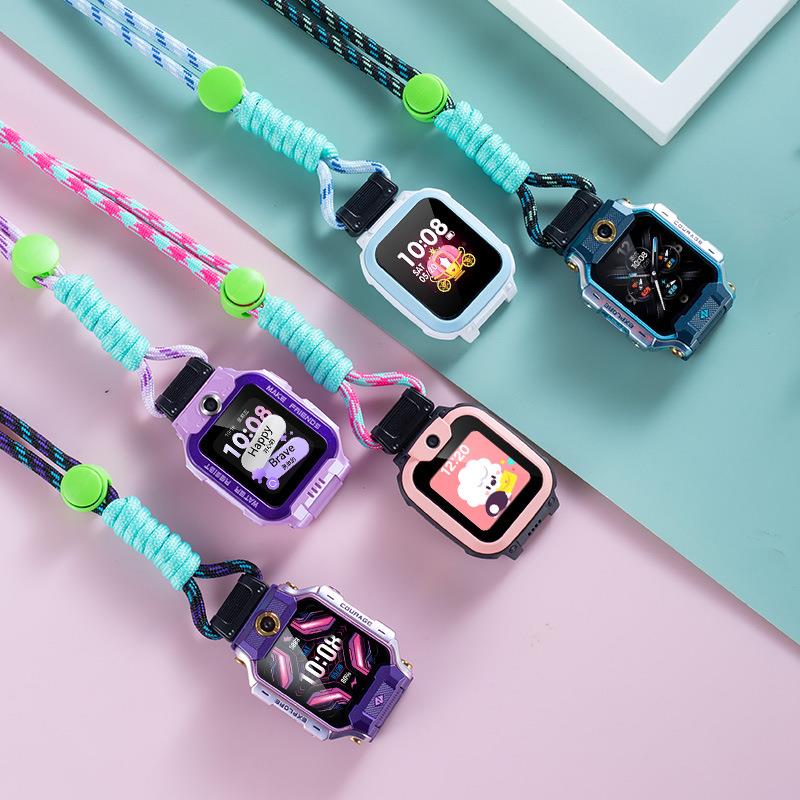 适用小天才电话手表W2123AC编织挂脖绳Z3Z4Z5Z6Z7Z8Z9Z10表链带子