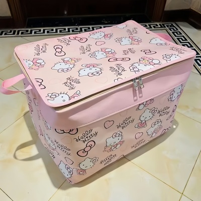 超大收纳袋可以放很多哈喽Kitty