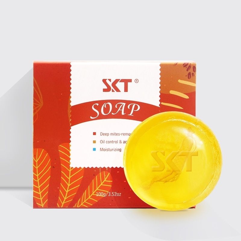 SKT苦参除螨皂净肤洗脸洗澡卸妆一皂多用清洁肌肤手工皂男女通用