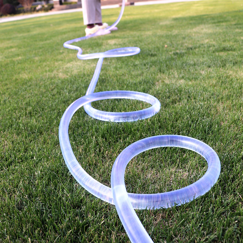 水管软管家用pvc塑料透明牛筋管加厚防冻橡胶管4分6分1寸浇水软管