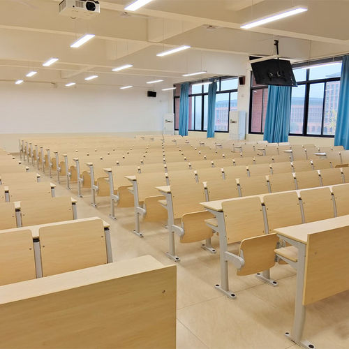 学校阶梯教室椅课桌椅可