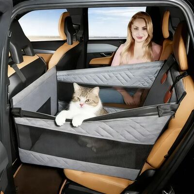 Pet Car Nest Bed Full Coverage Waterproof Scratchproof Cats