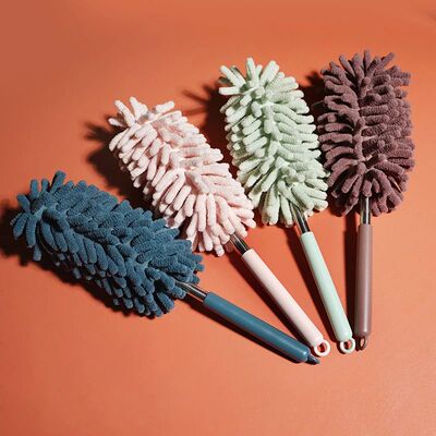 Telescopic Cleaning Stick Microfiber Duster Multifunction Ho
